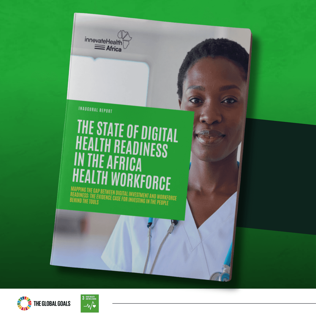Cover of The State of Digital Health Readiness in the African Health Workforce Report 2026