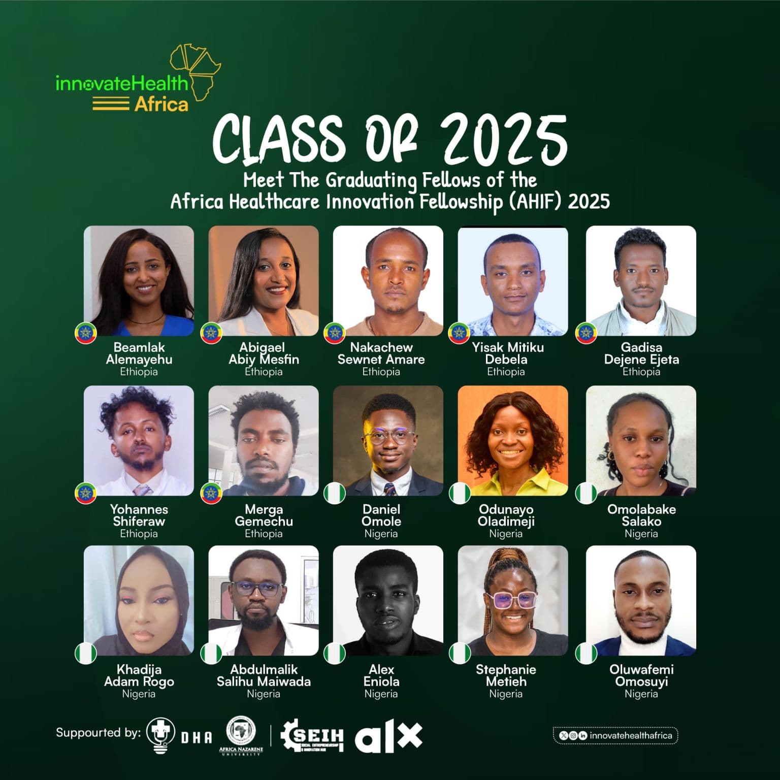 Meet the 2025 AHIF Graduating Fellows